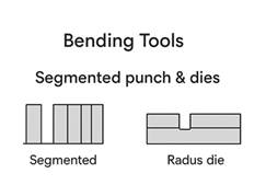 Bending Machine - Sengmented Punch and Dies