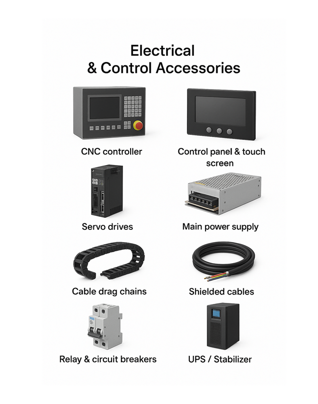 Laser Cutting Machine - Electrical & Control Accessories